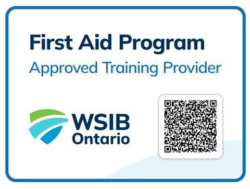 WSIB first aid badge
